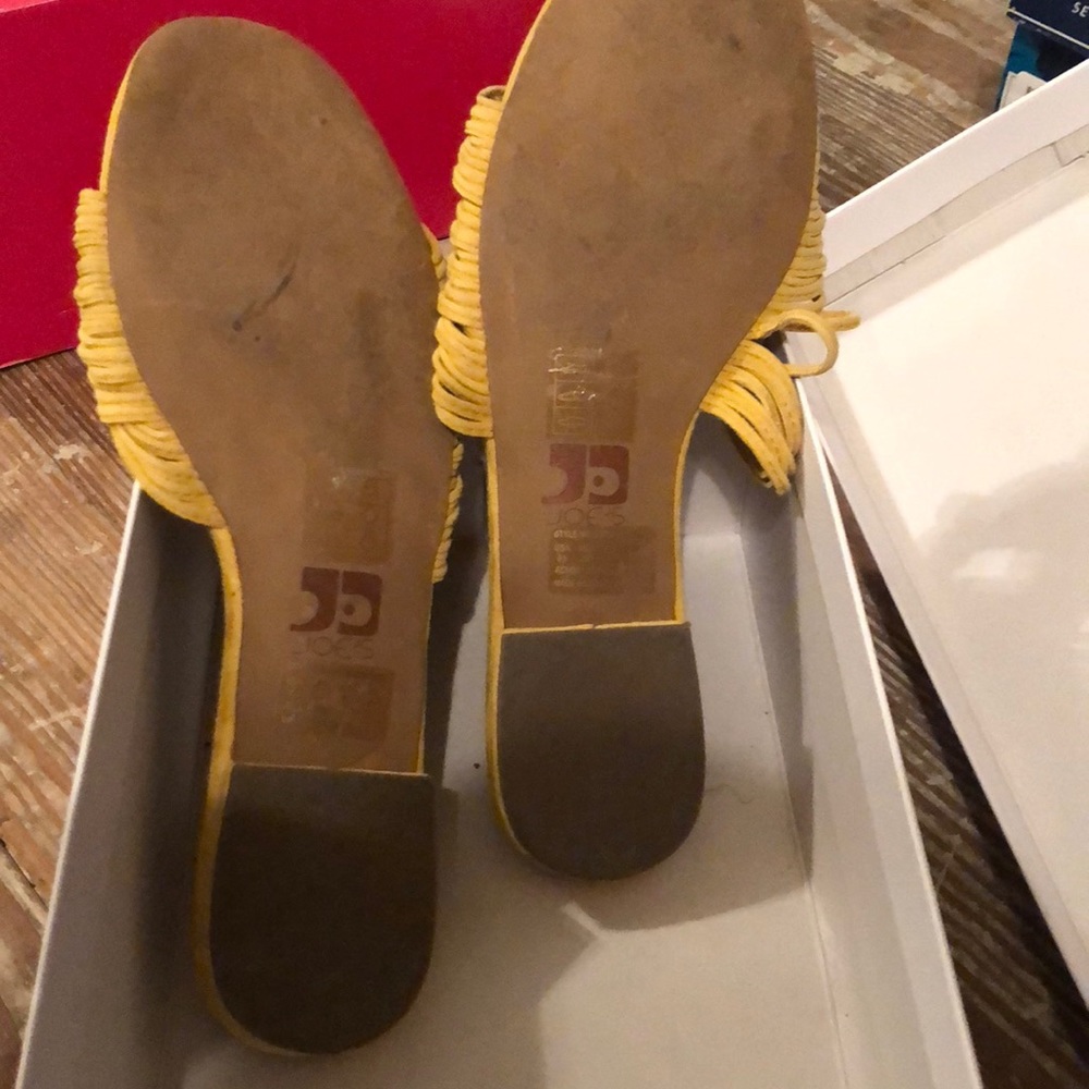 Mustard sandals - Picture 2 of 3